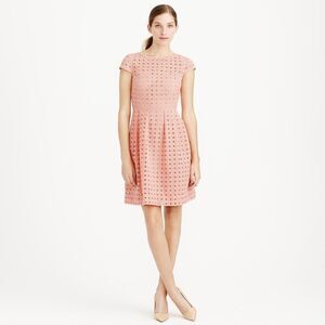 NWT. J Crew Kayla Dress In Organza Eyelet Sz 00